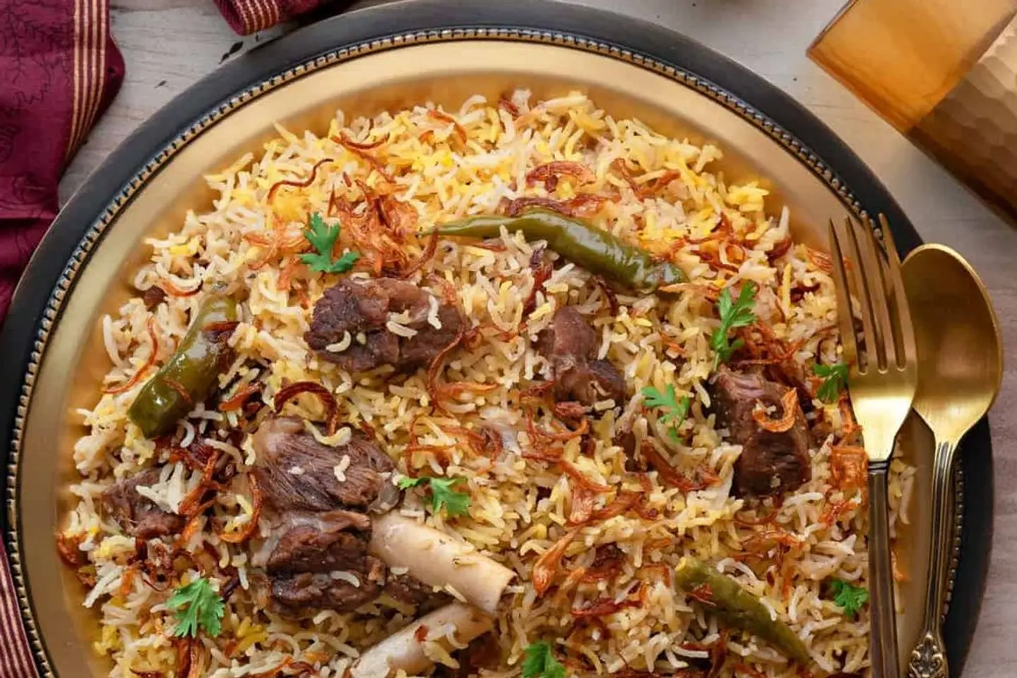 Mutton Pulao - Small