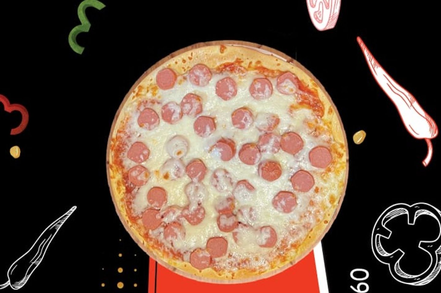 Pizza Hotdog - Pizza Hotdog Small