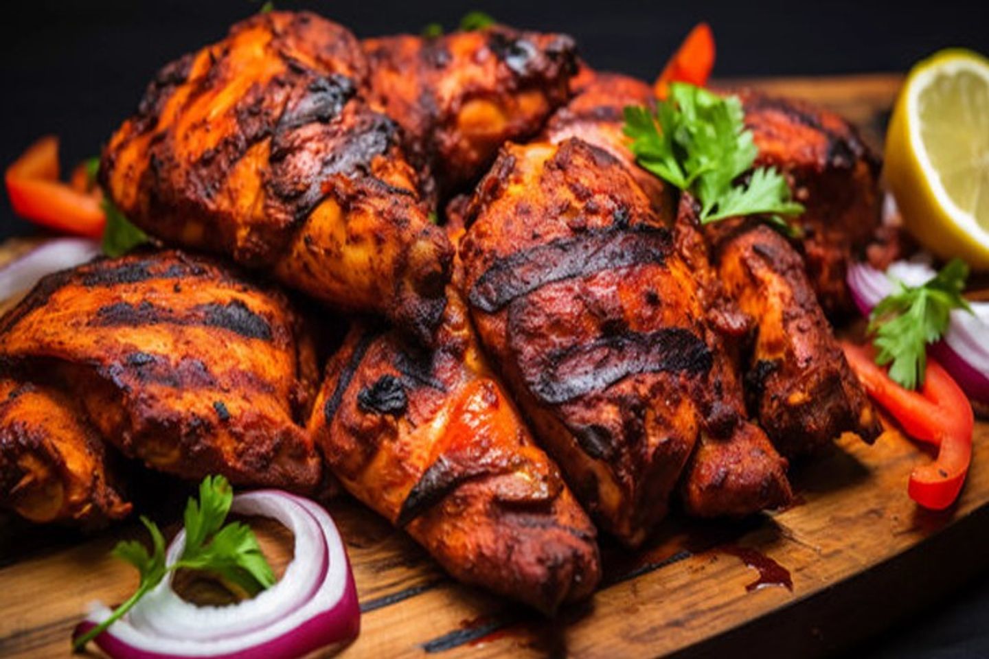 Peri Peri Chicken Al Faham - Full With Rice