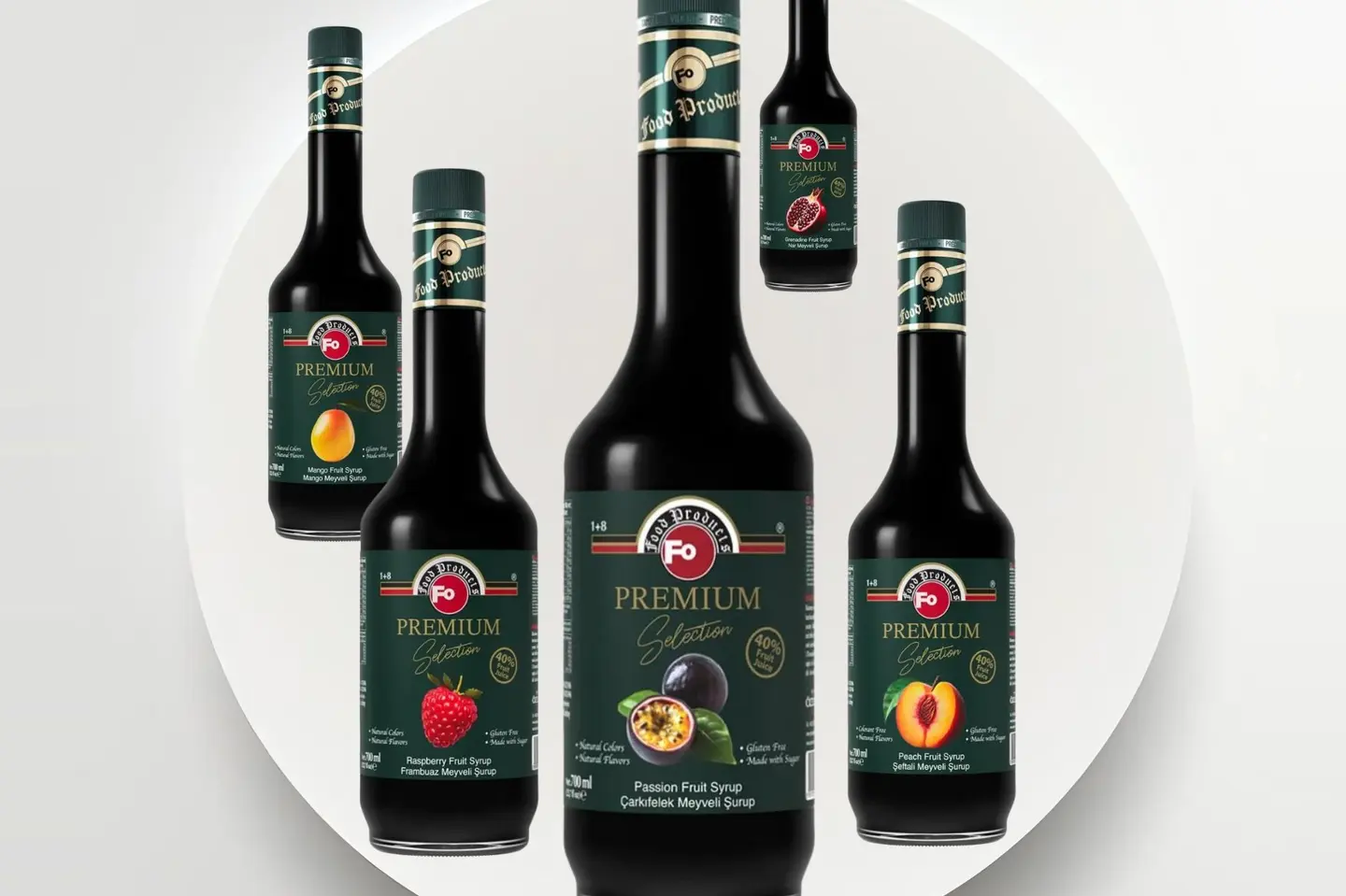 سيروب بريميوم بنكهات متعدده - سيروب المناجو