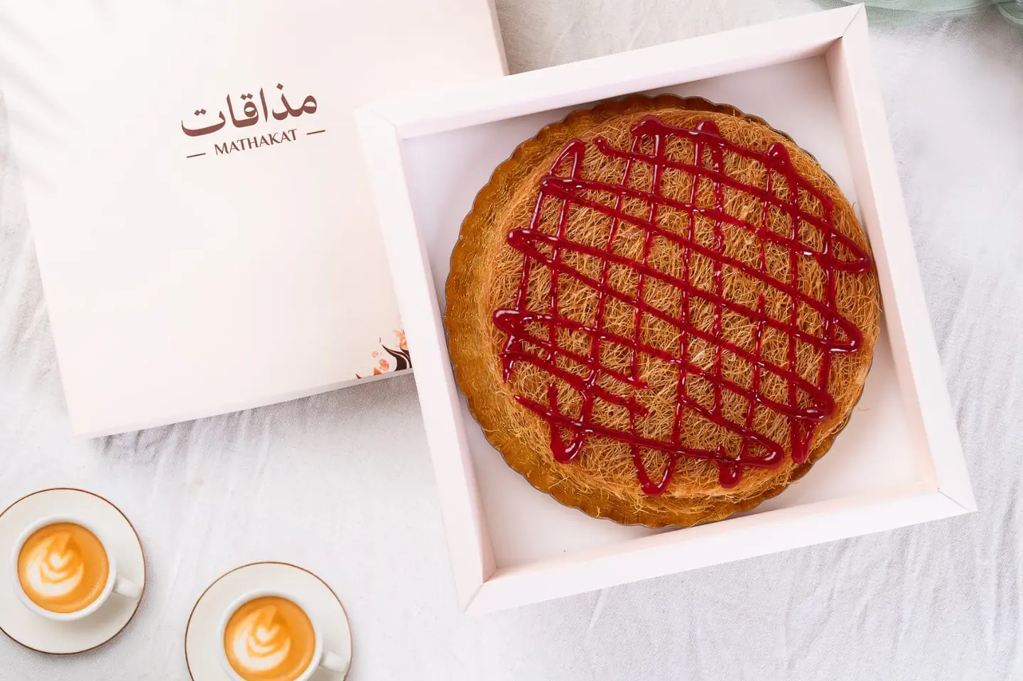 كنافة تشيز الرمان - كبير