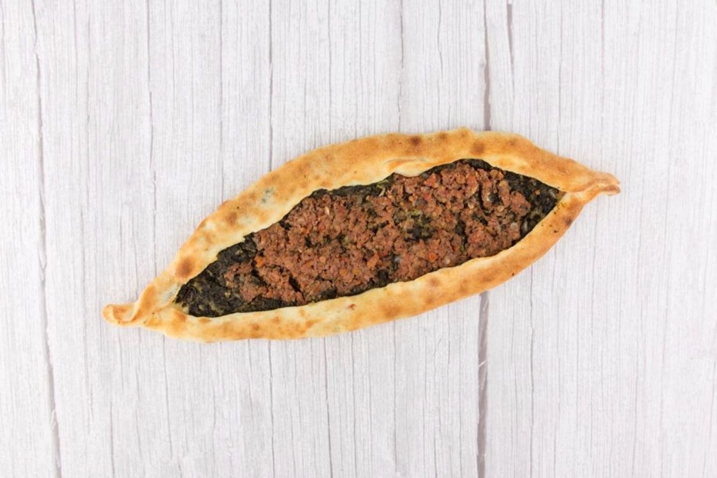 سبانخ باللحم - وسط