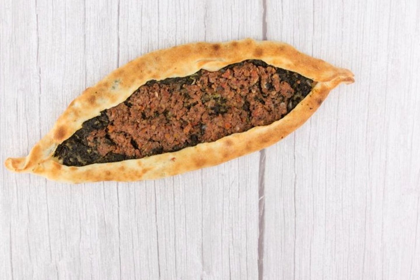 لحم بالسبانخ - كبير