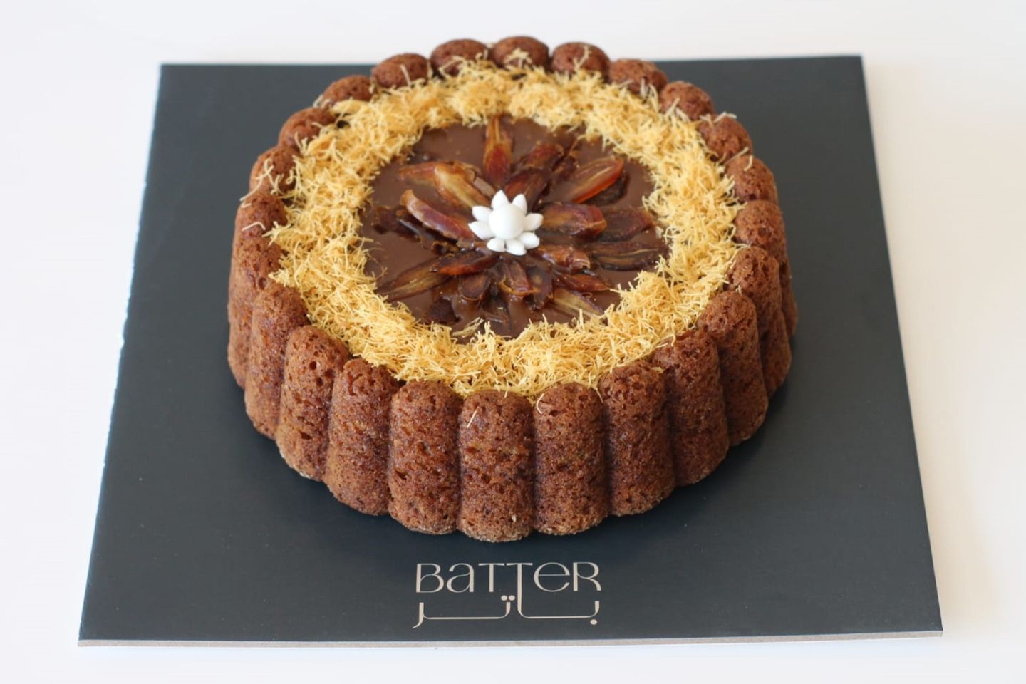 Date Caramel Pecan Bundt Cake - Slice Cake