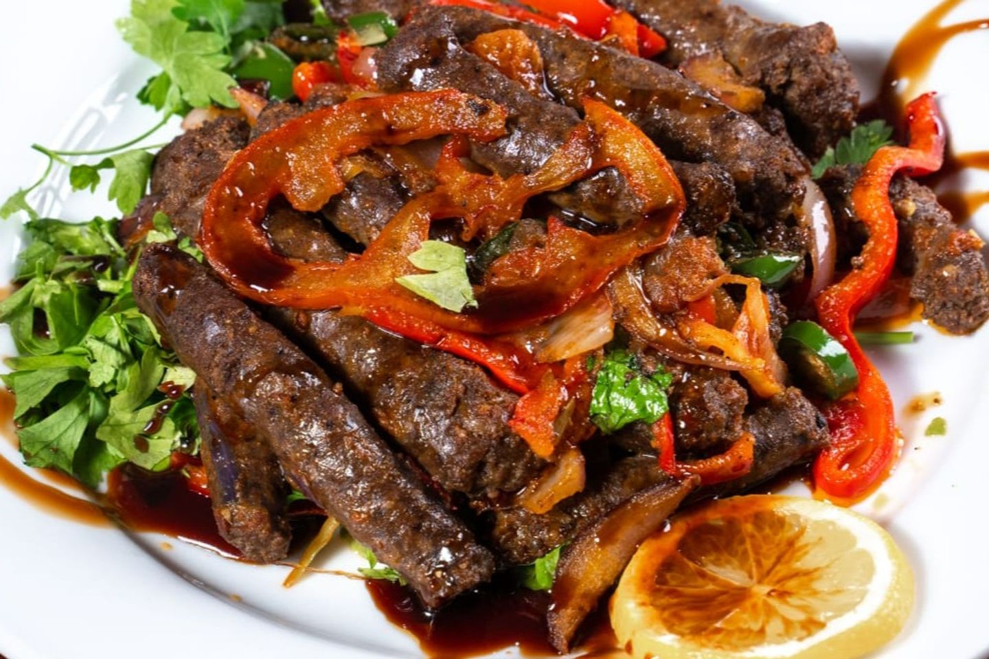 سجق مشوي - صحن