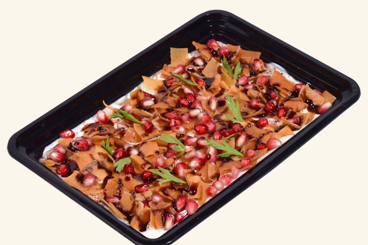 فتة ورق عنب  - وسط