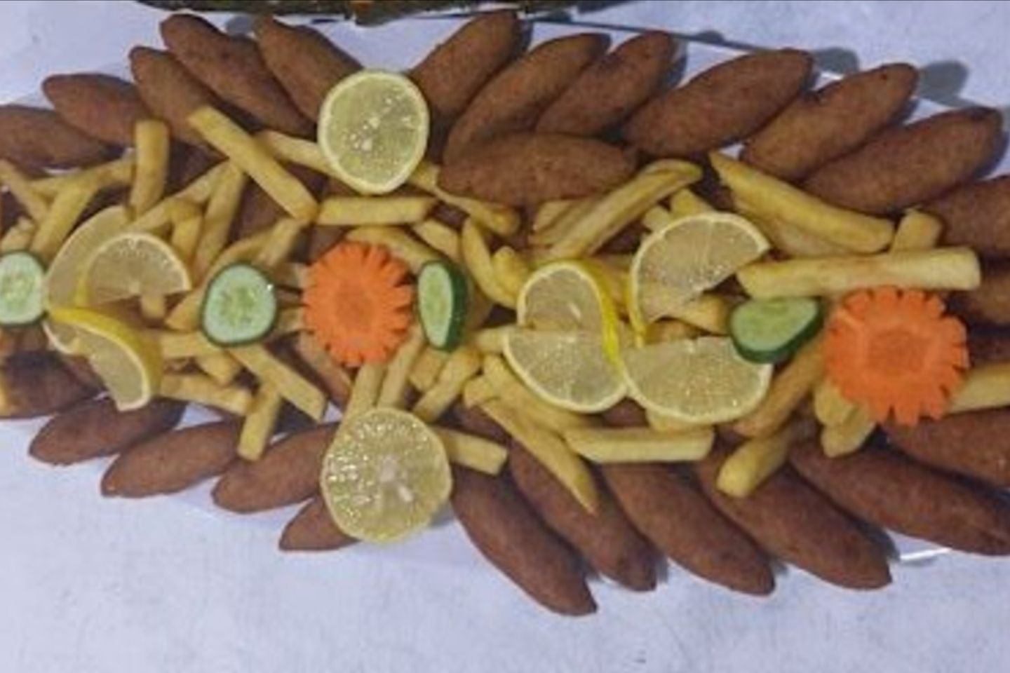 كبة لحم - وسط