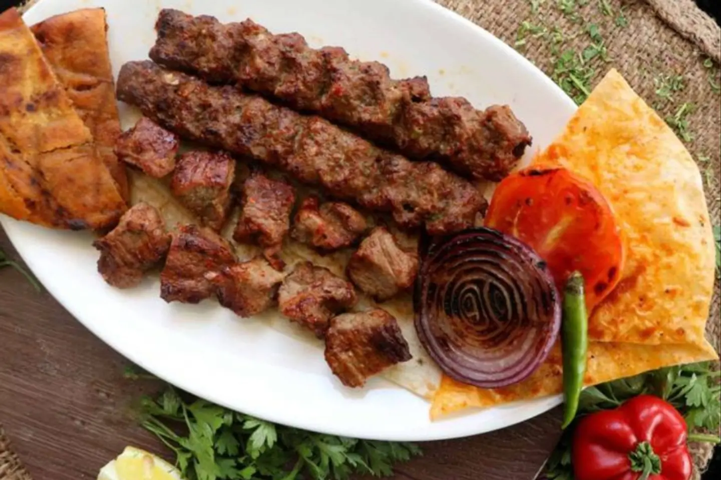 مشكل لحم كباب واوصال - نفر