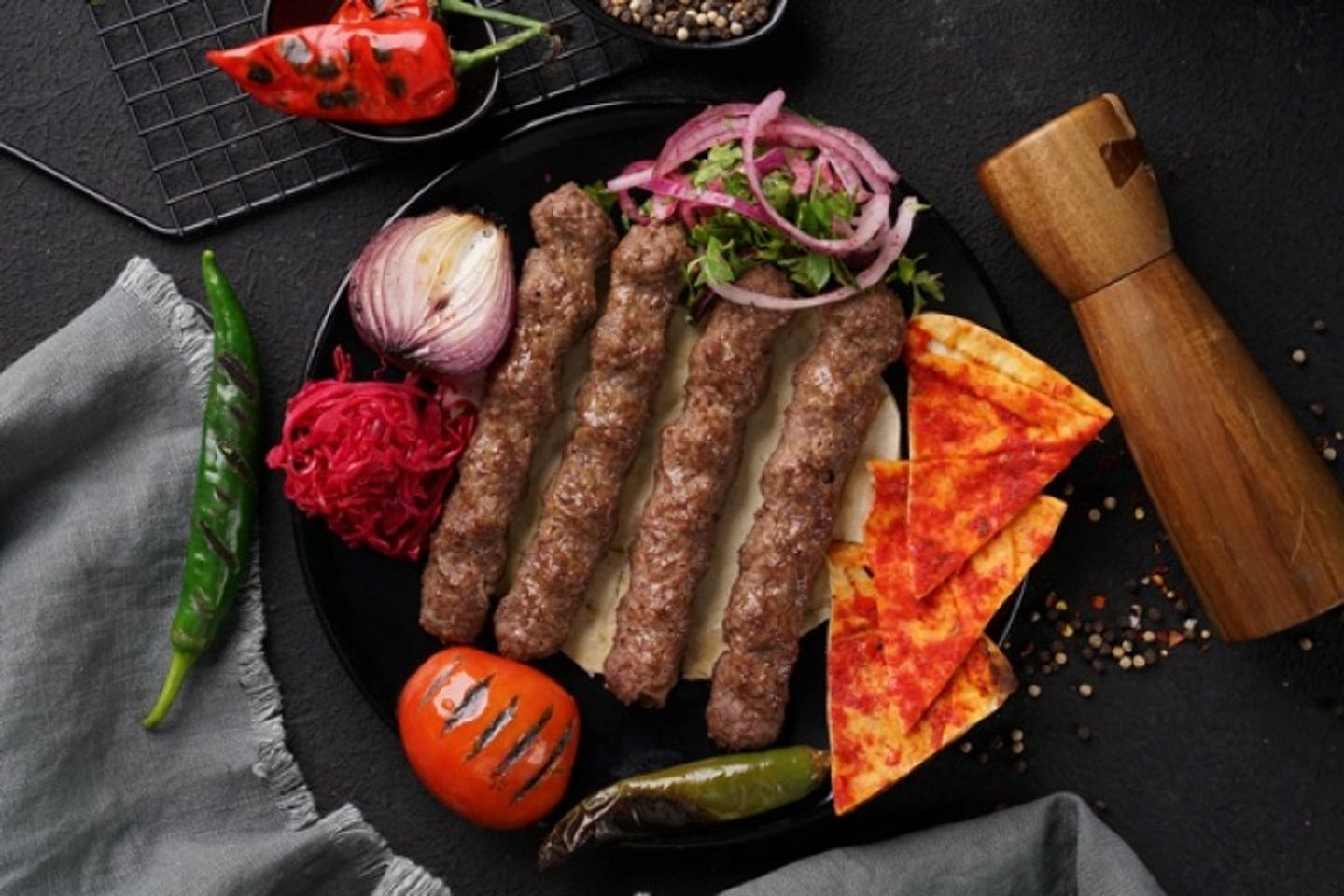 كباب لحم - 4  اسياخ