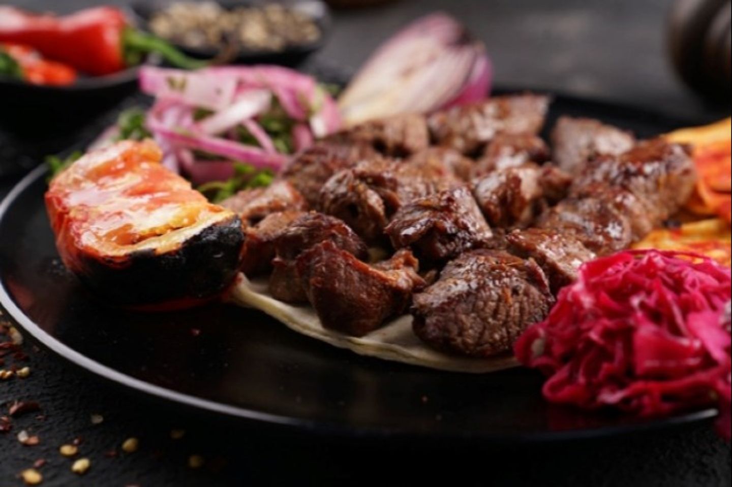مشاوي مشكل لحم - 4  اسياخ