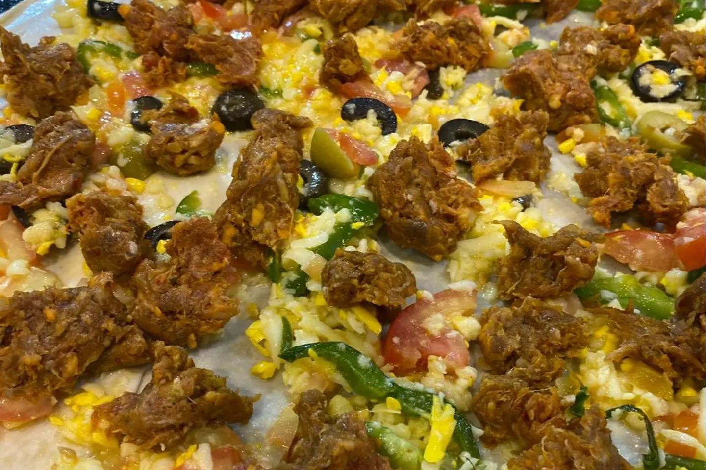 فطيرة سجق بلدى - صغير