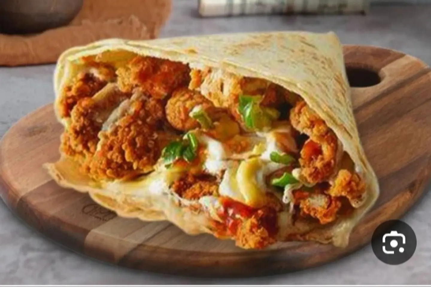 كريب كرسبي دجاج - صغير