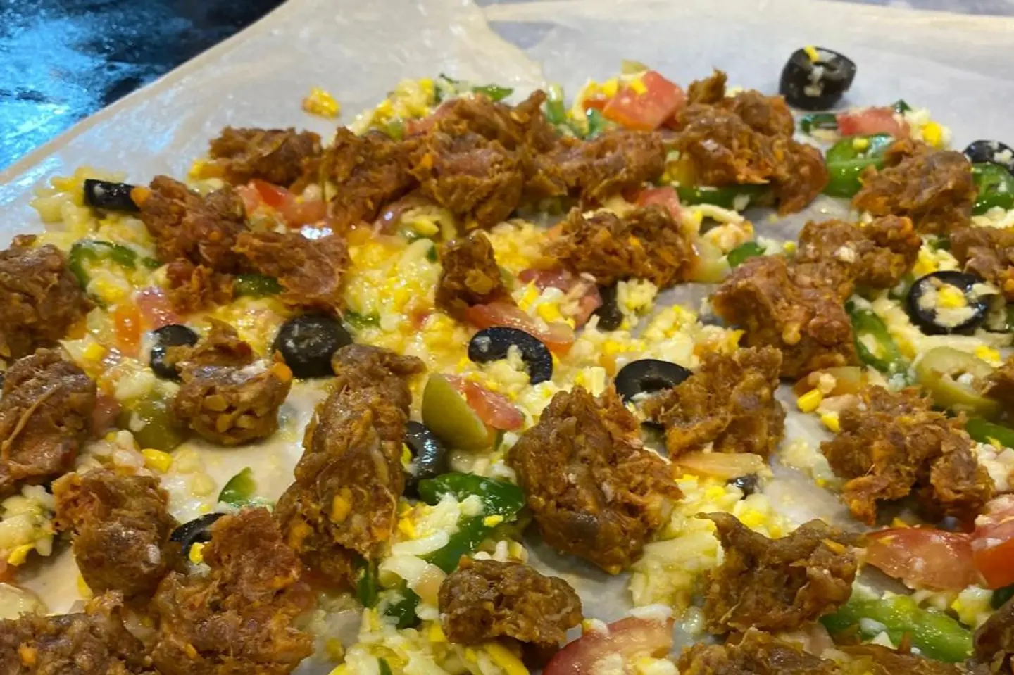 بيتزا سجق - صغير