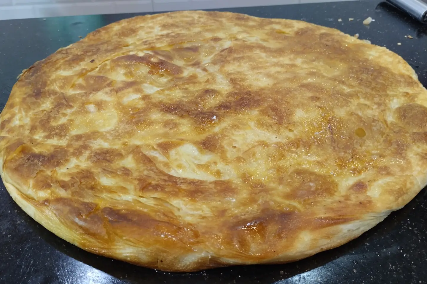 فطيرة مشلتت سادة - صغير