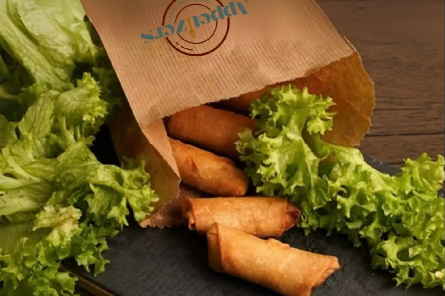 لفائف بالدجاج والخضار - ٨ حبات