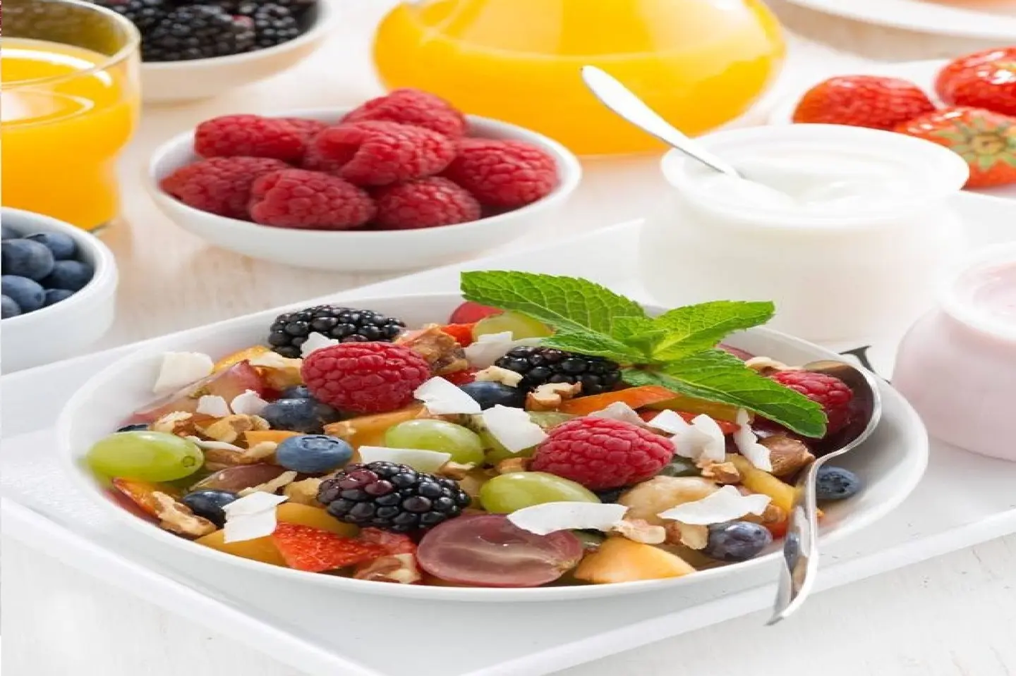Fruit Salad With Nuts - Small
