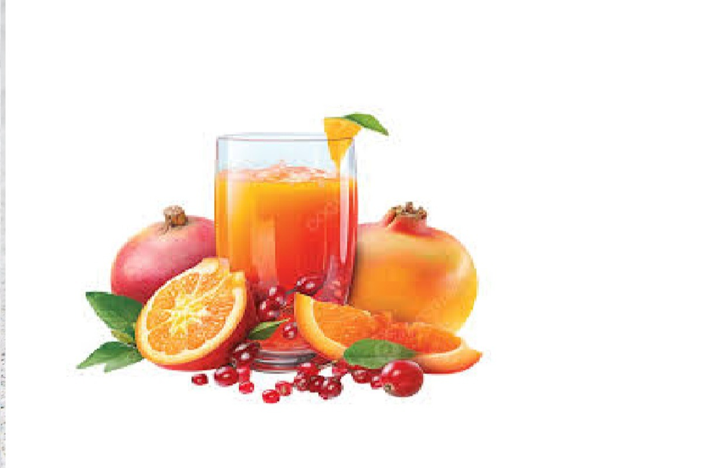 Pomegranate And Orange - Medium