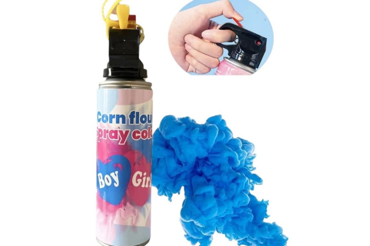 Corn Flour Spray Color - Red