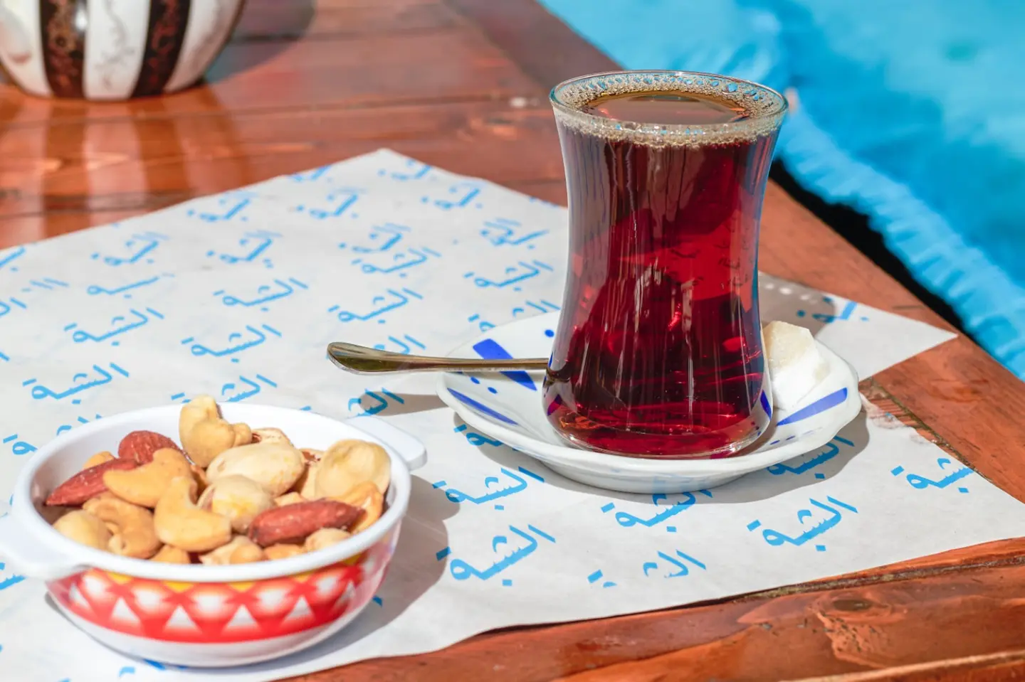 شاي بخار - كوب صغير