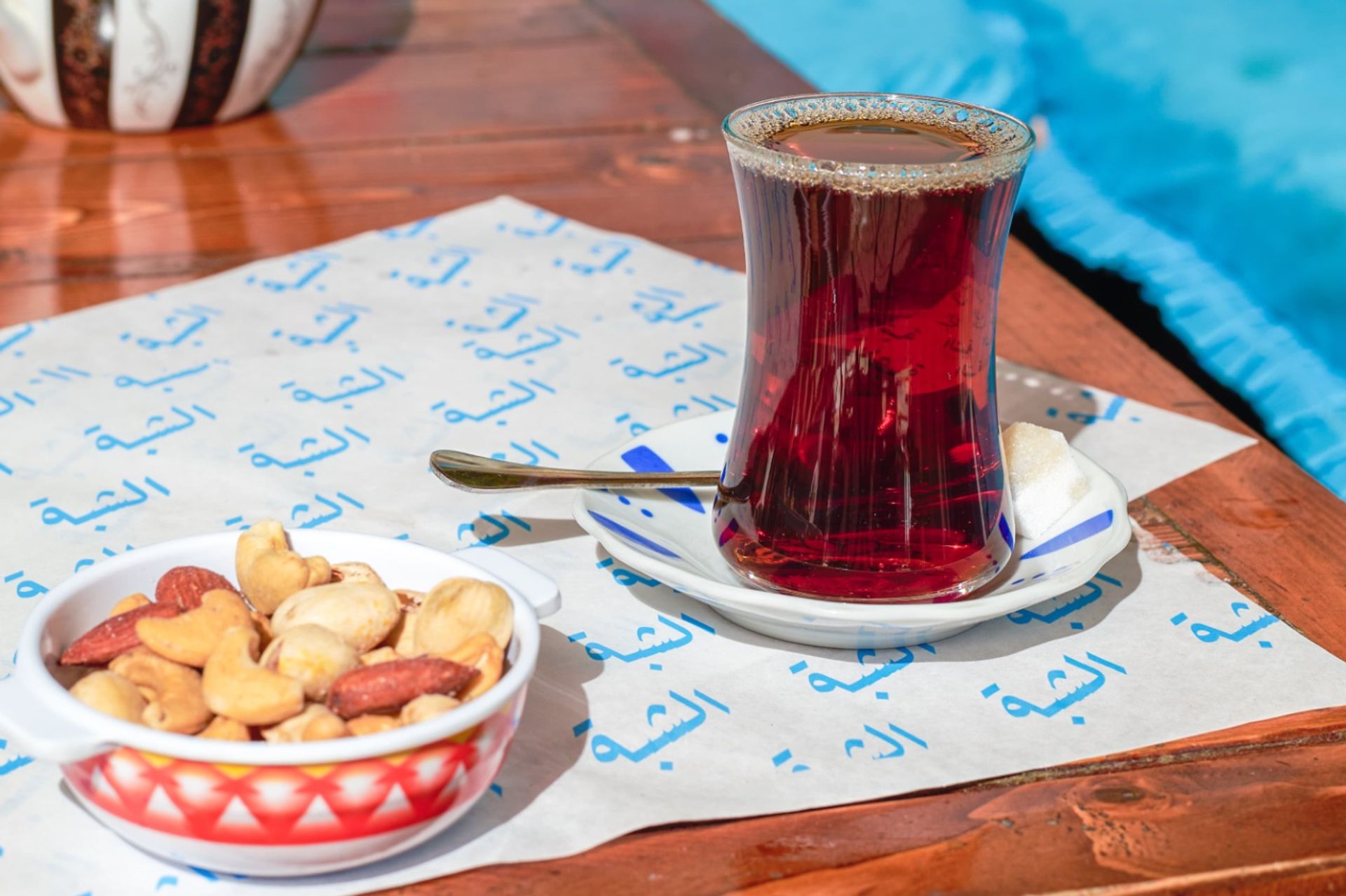 شاي بخار - كوب صغير