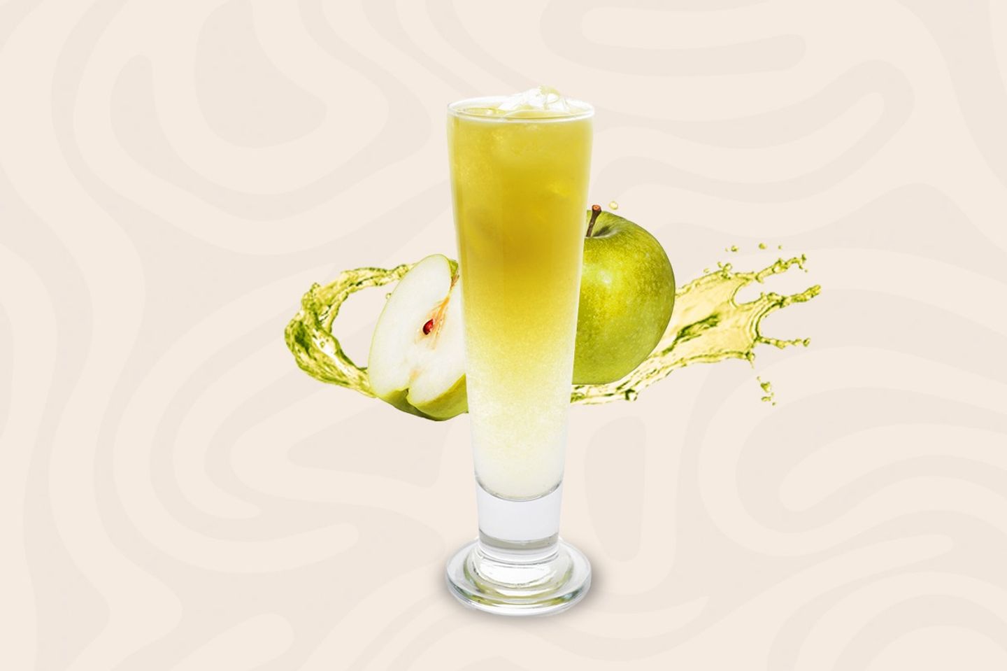 تفاح اخضر - وسط