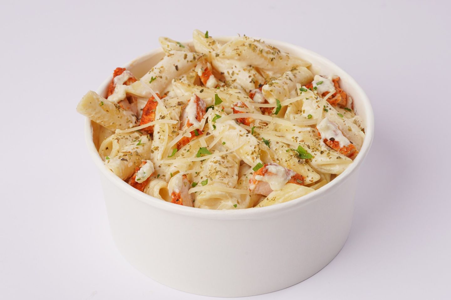 Tawoo With Pasta And White Cream -  Dish