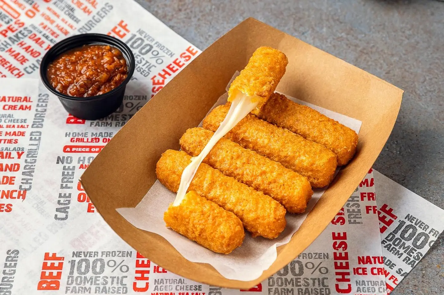 Mozzarella Sticks - 3 Pcs