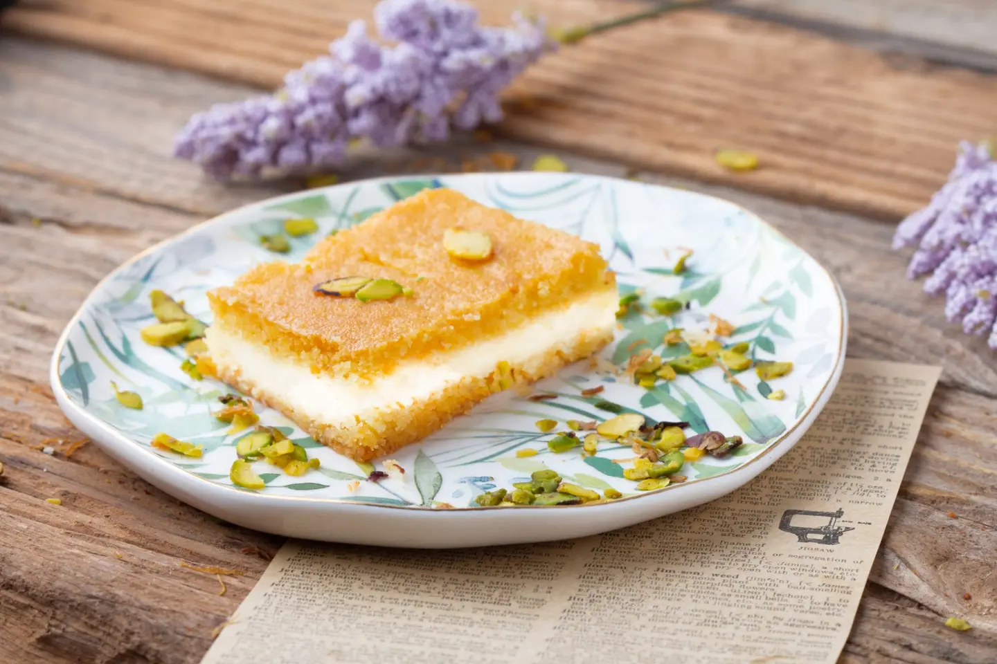 Cream Basbousa - 250 Grams