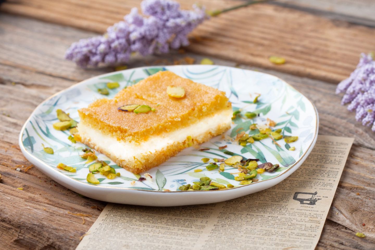 بسبوسة قشطة - ربع كيلو