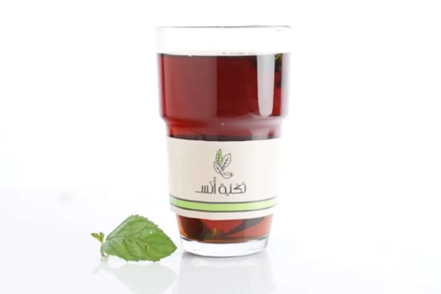 شاي حطب - كاس زجاج
