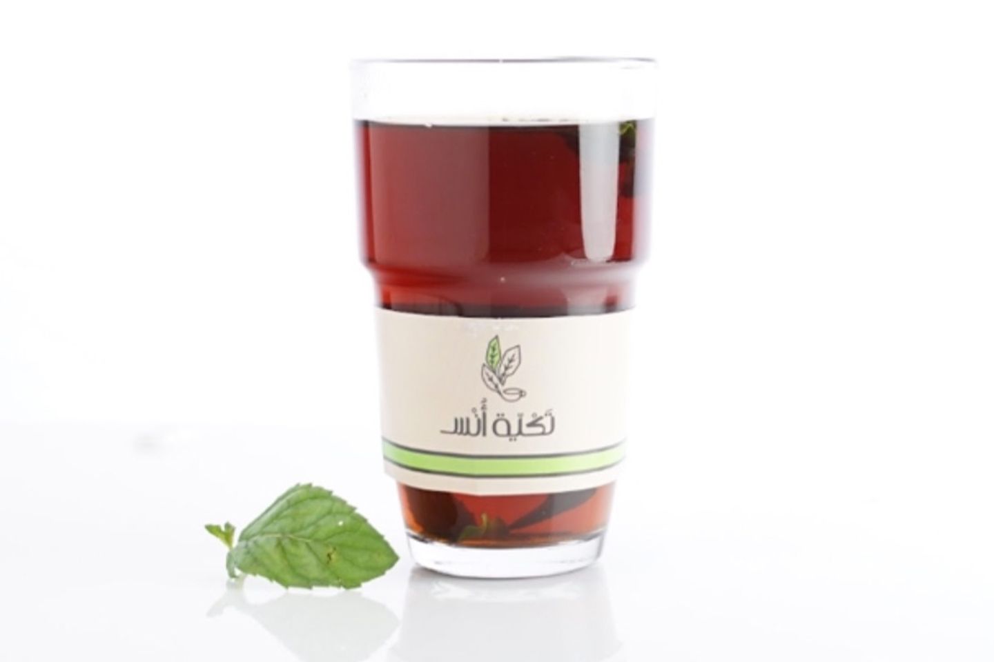 شاي حطب - كاس زجاج