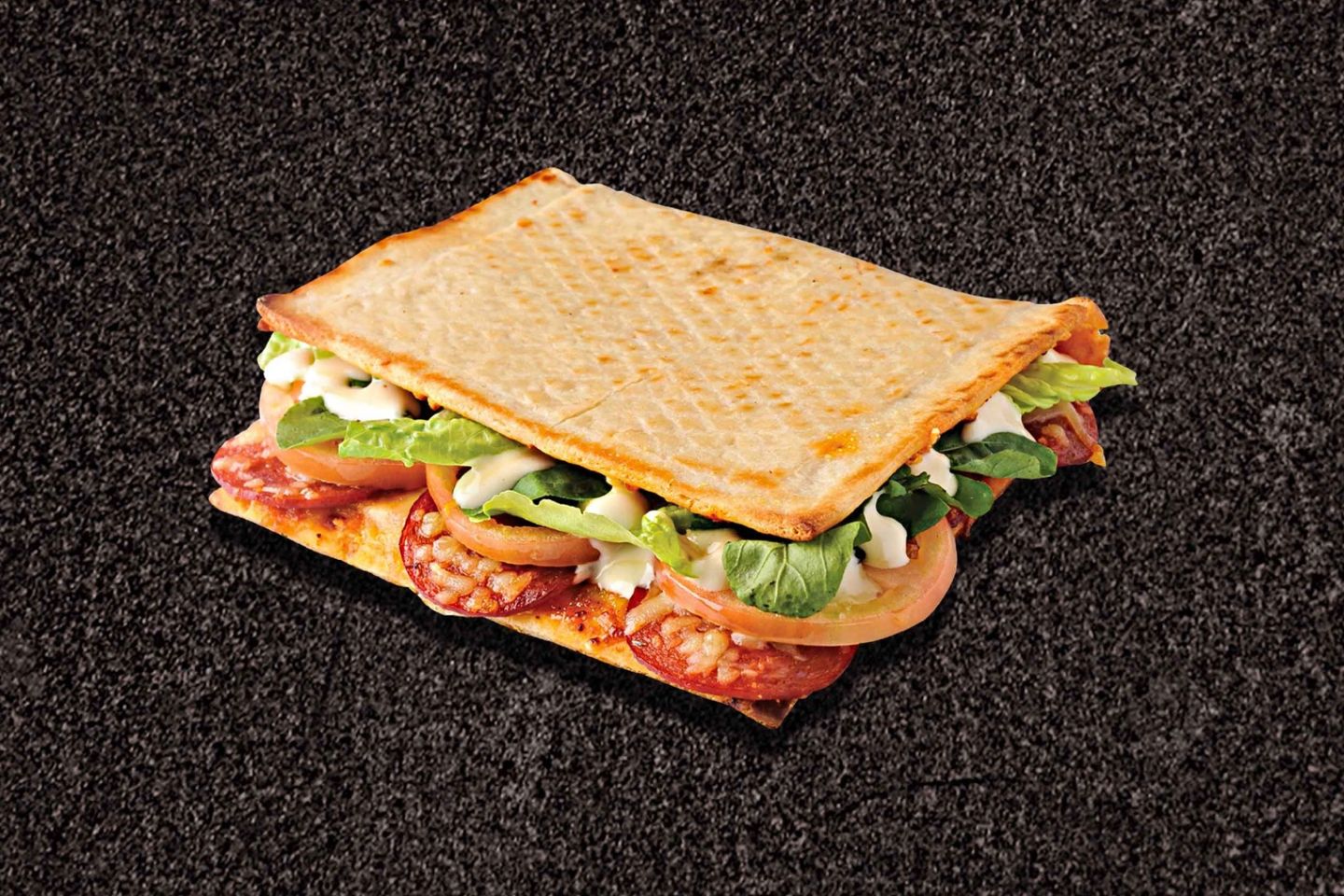 Folded Pizza - Chicken Folded Pizza