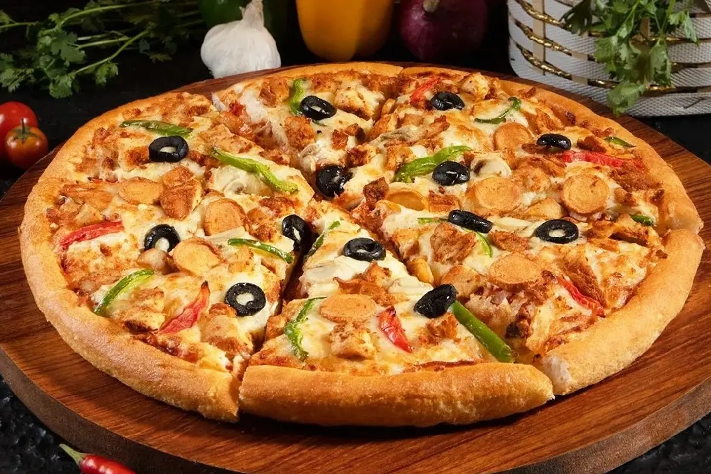 Chicken Supreme Pizza - Small