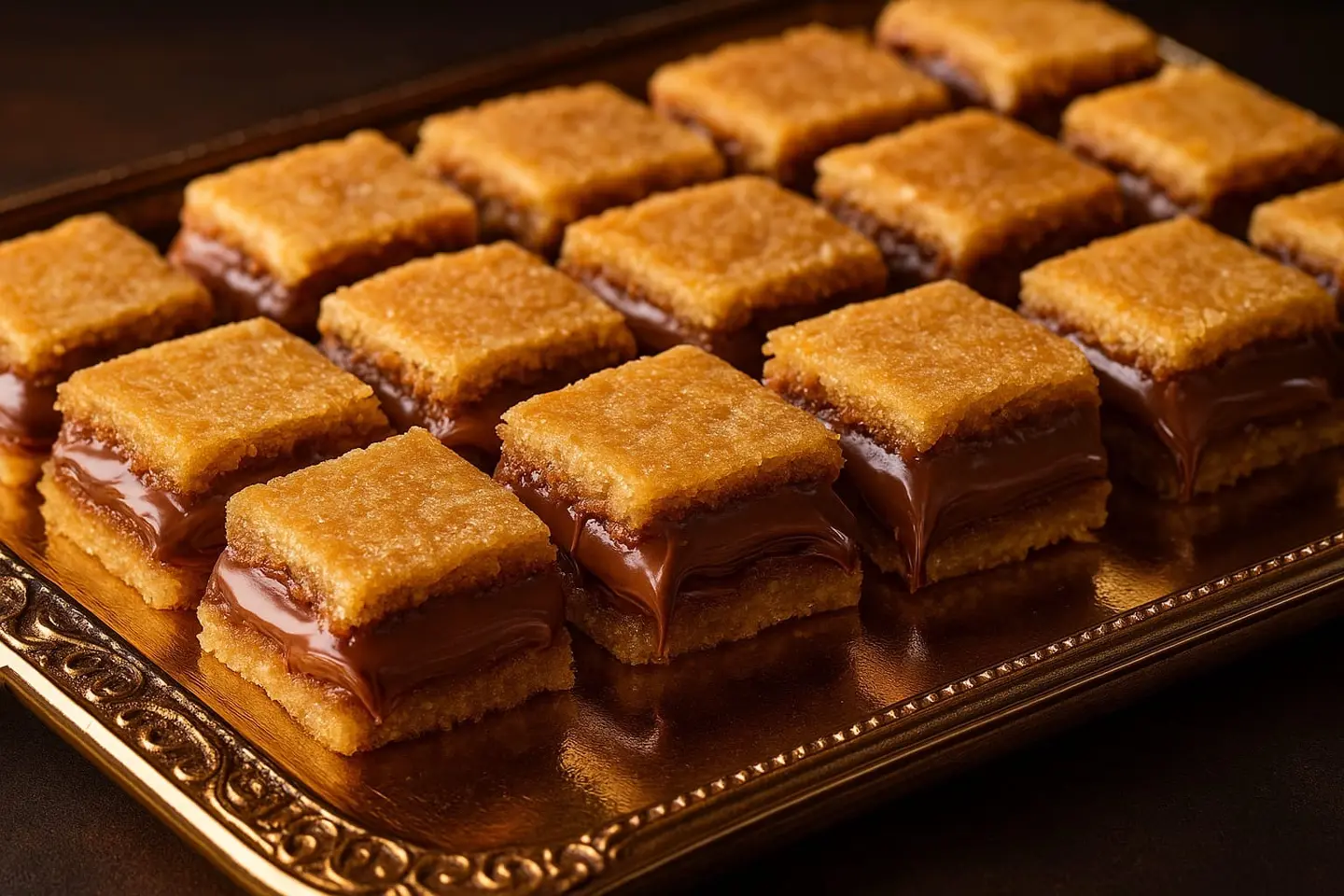 بسبوسة نوتيلا - صغير