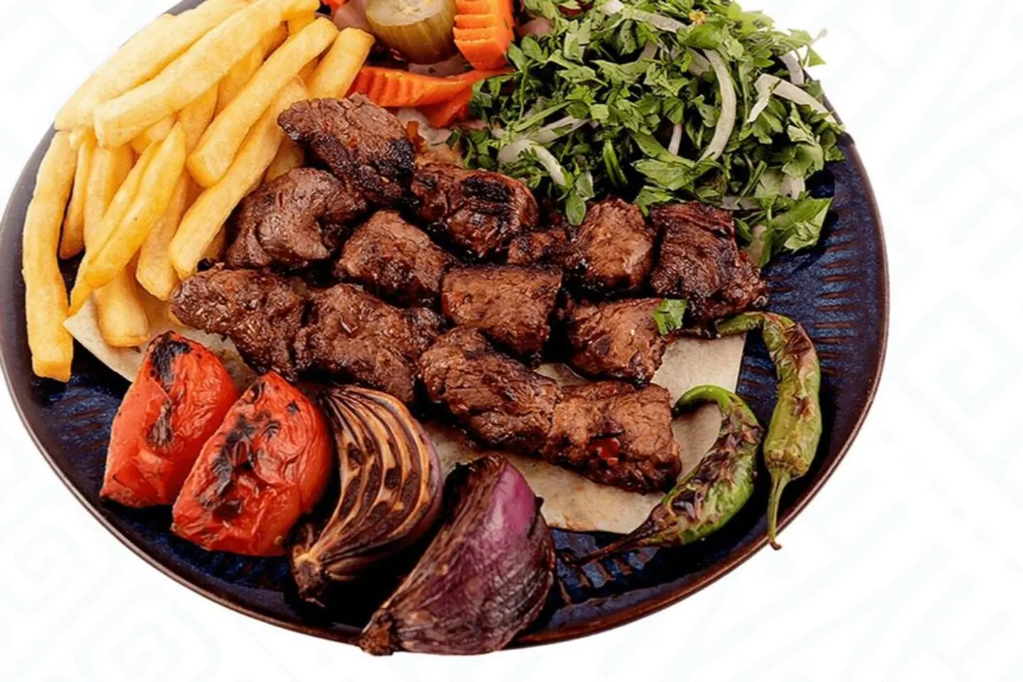 طبق اوصال لحم - 3 اسياخ