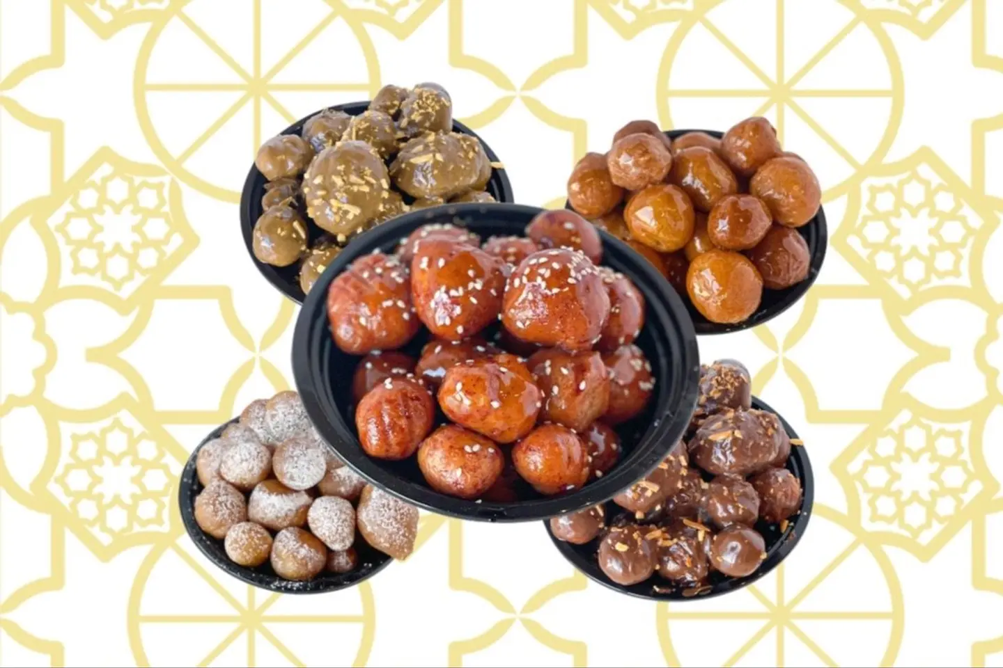 صحن لقيمات - كريمة لوتس