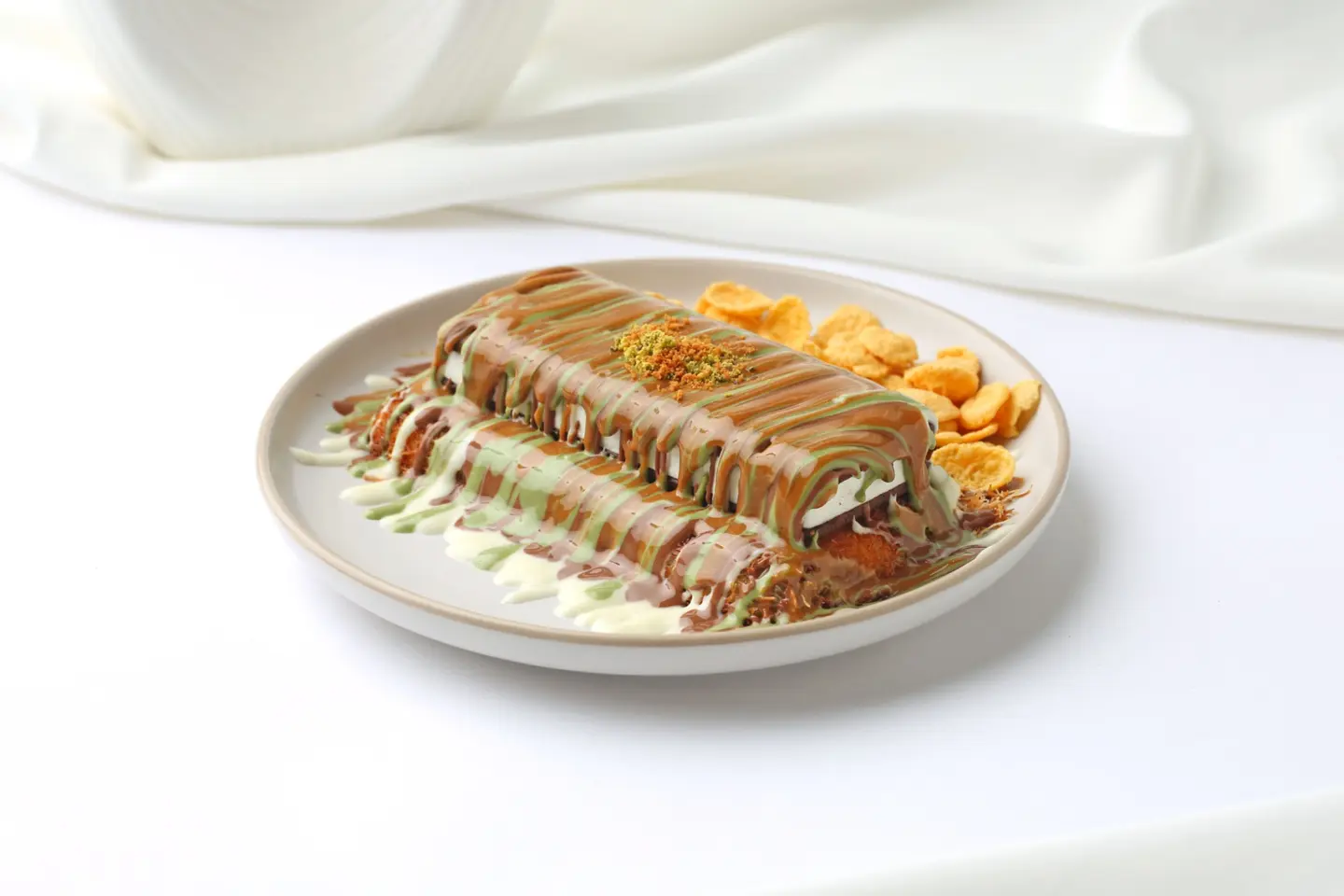 Rasha Kunafah With Ice Cream - Small