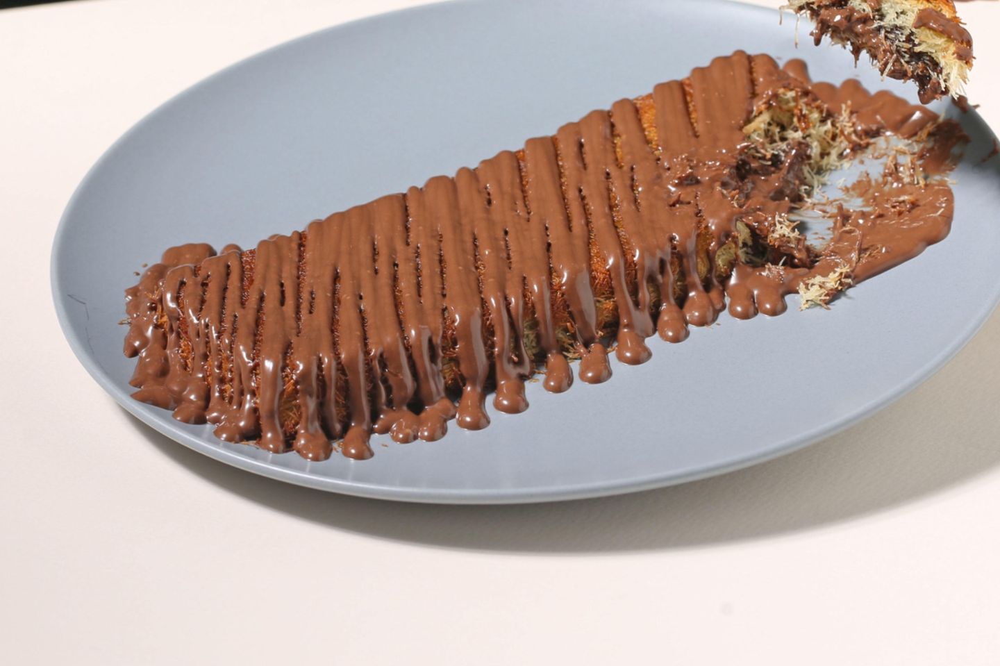 Kunafah With Cream And Nutella  - Small