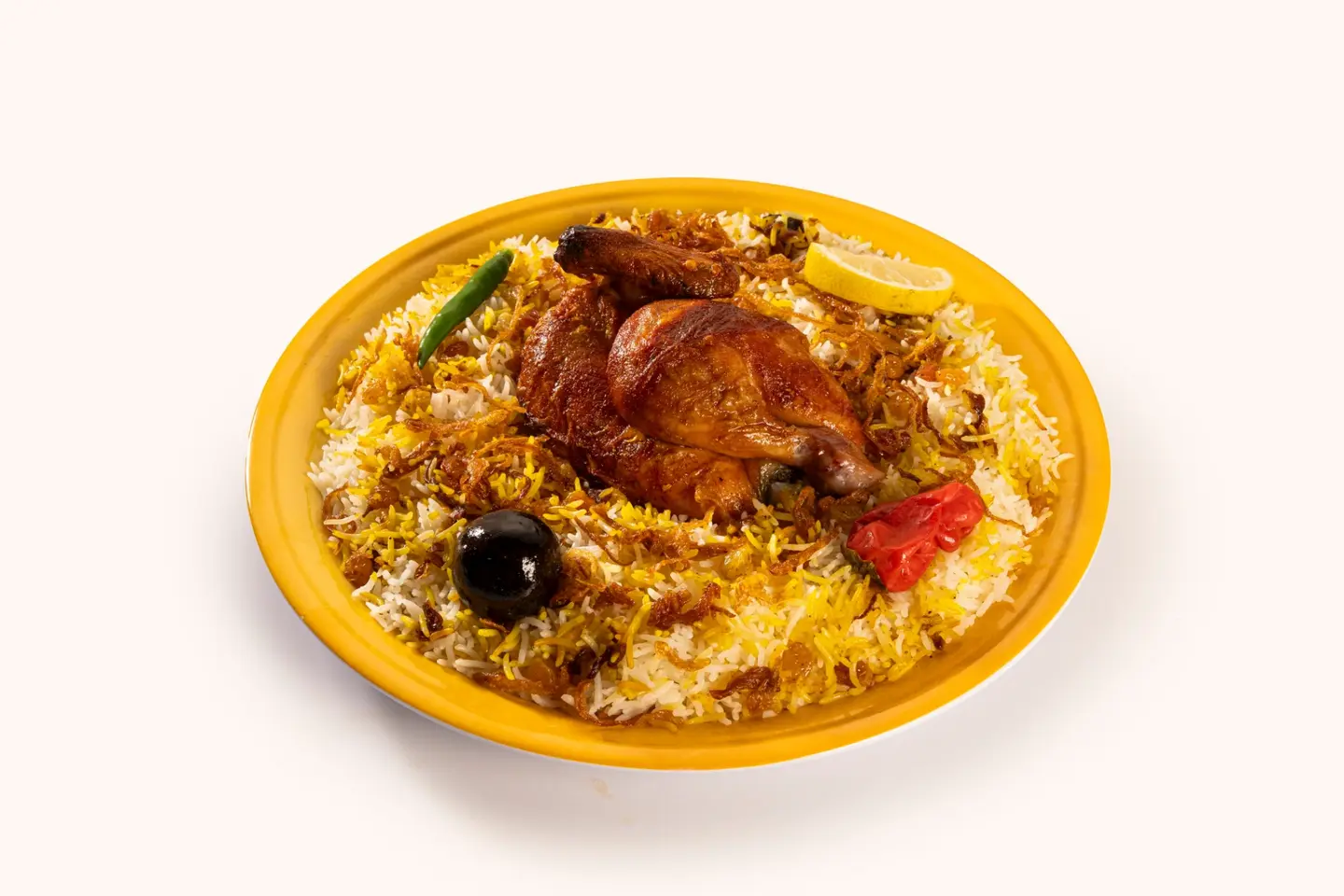 شواية نصف - رز شعبي