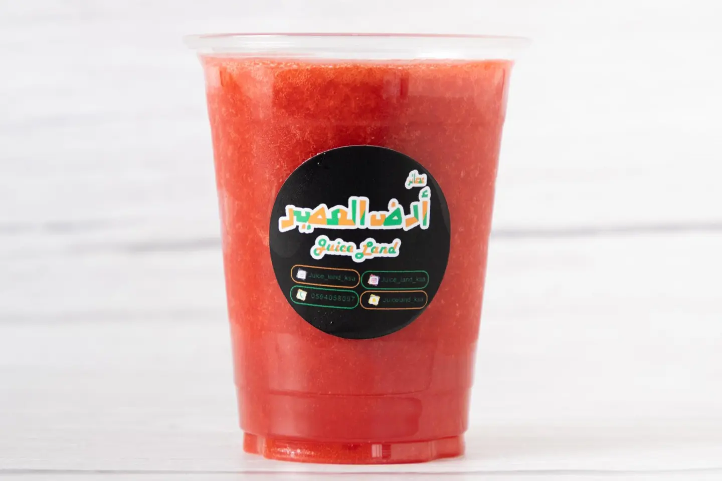 فراوله - كاس وسط