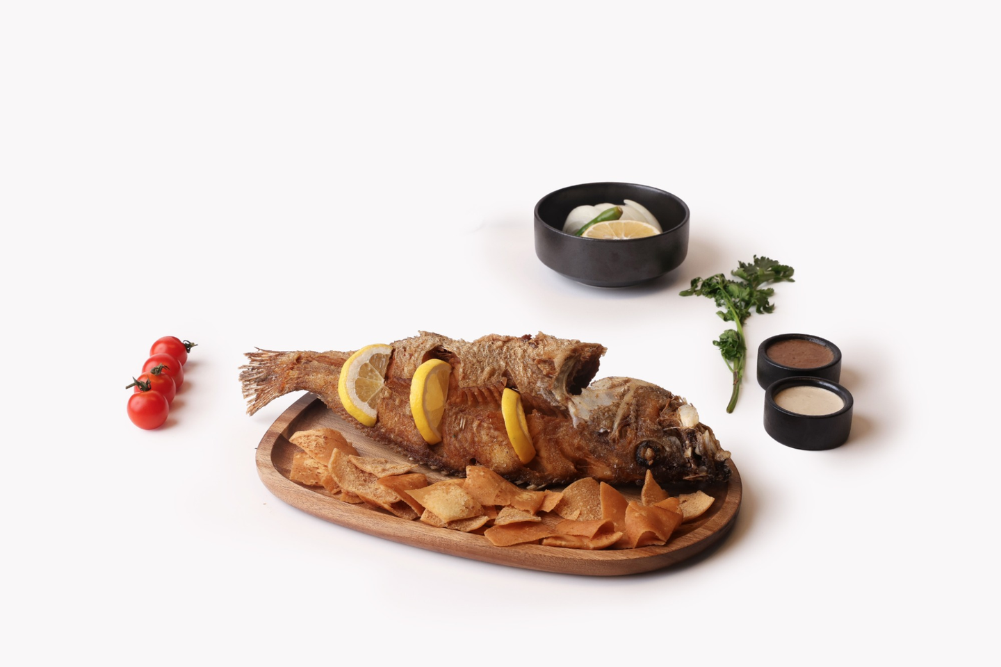 هامور مقلي - نص كيلو