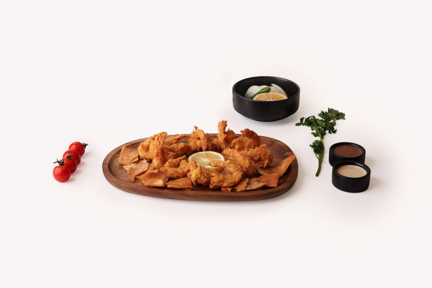 جمبري وسط مقلي - ربع كيلو