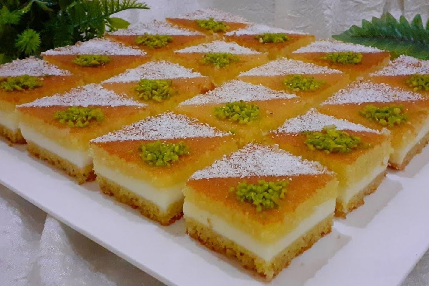 Cream Basbousa - A Quarter Of Kilo