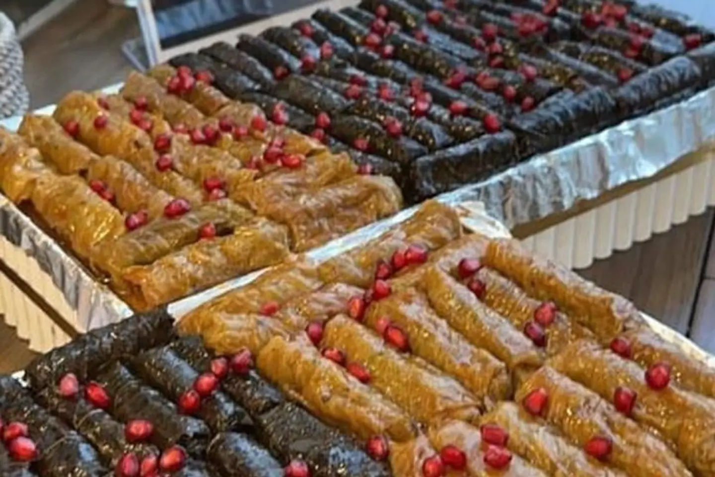 Cabbage Grape Leaves Pomegranate Molasses - Cabbage With Dibs 6 Pieces