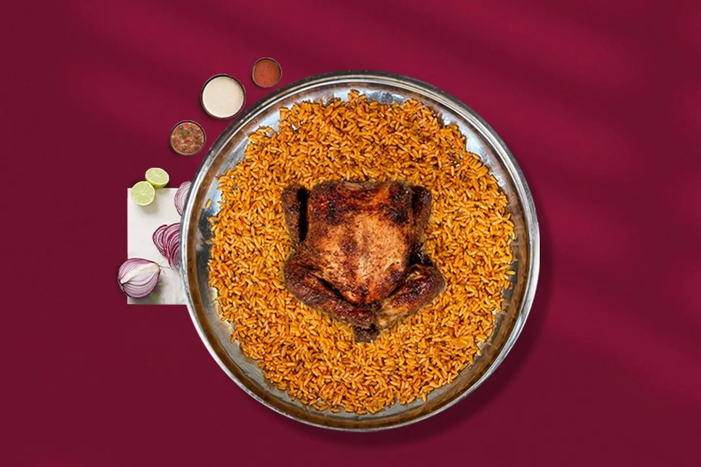 Grilled Chicken - Half Chicken   Without Rice