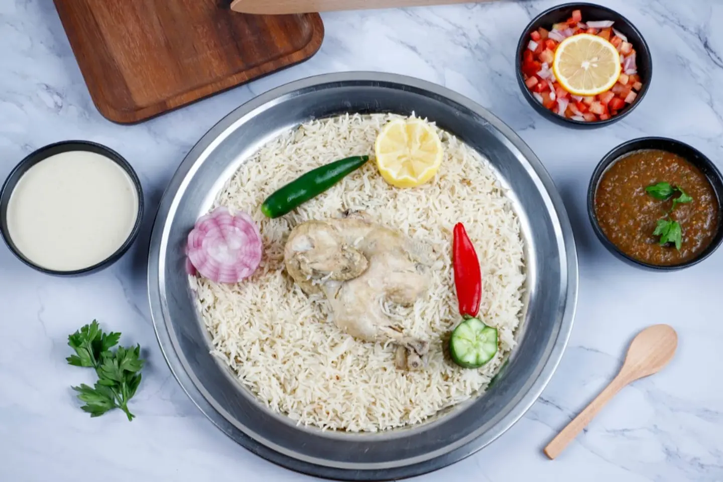 كبسة البر دجاج  - حبة
