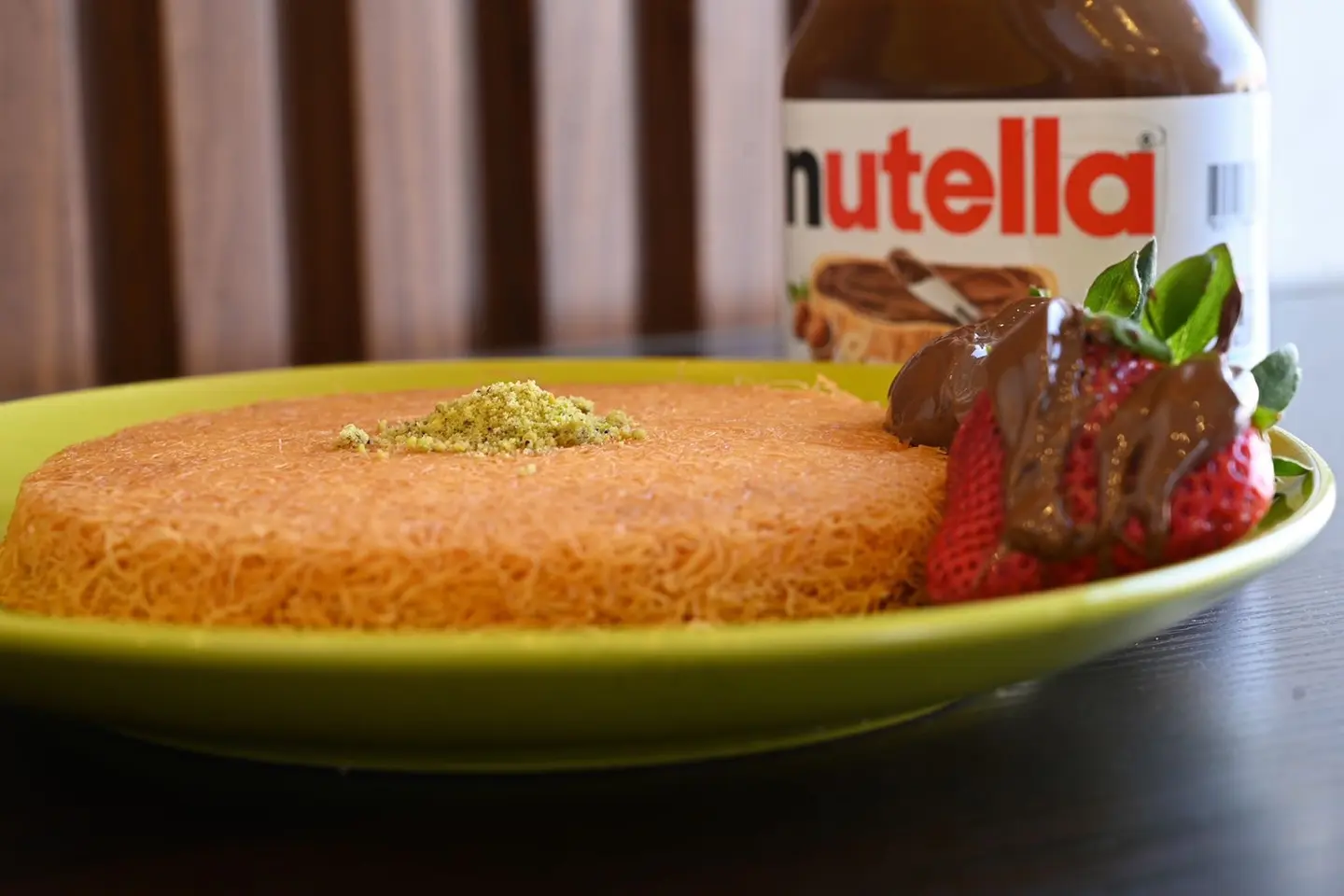 Nutella With Cream Classic Kunafah - Small