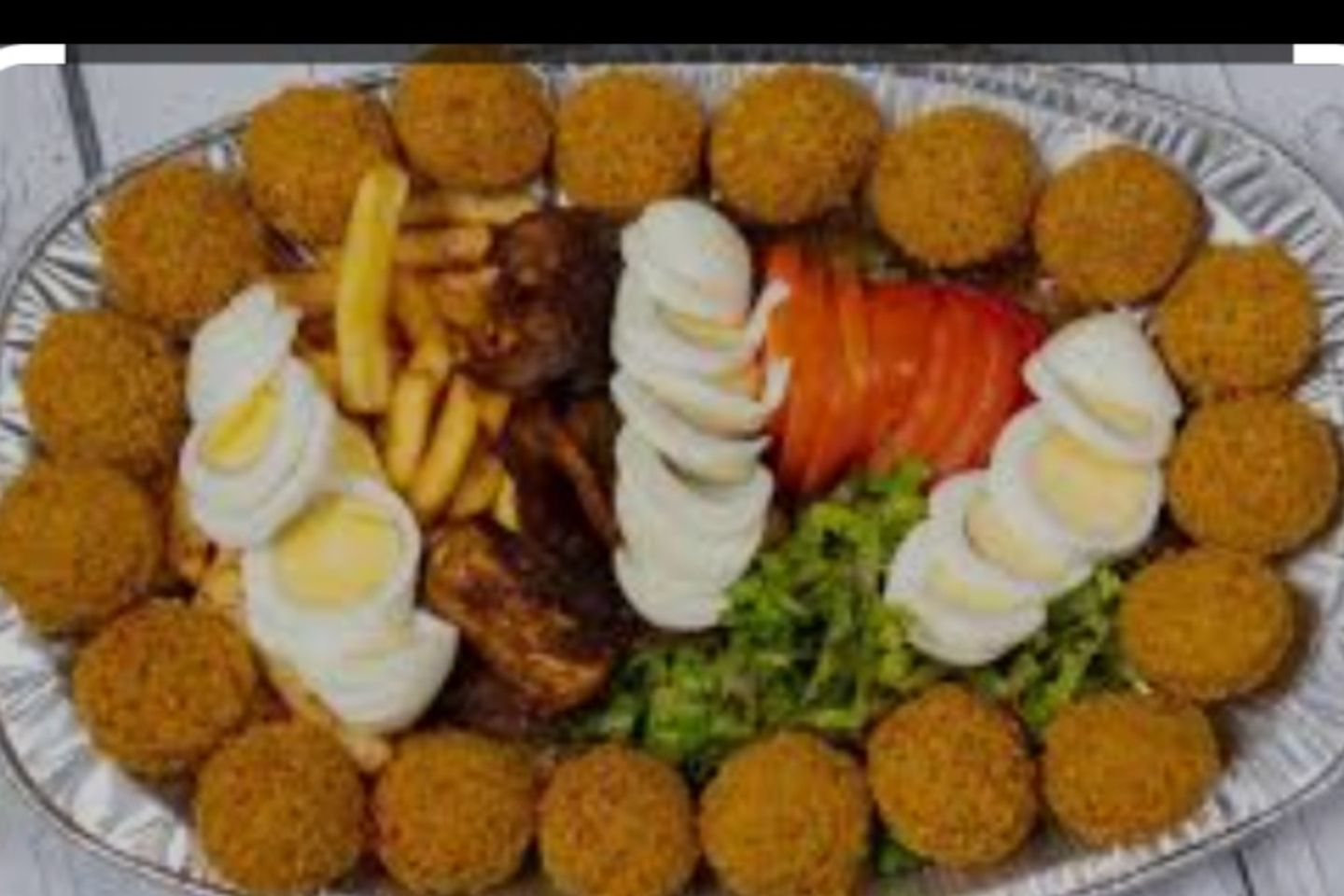 صحن فلافل مشكل - صغير