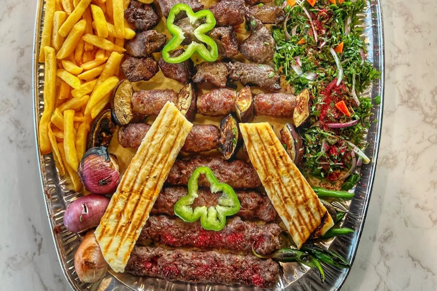 مشكل مشاوي كبير - صغير