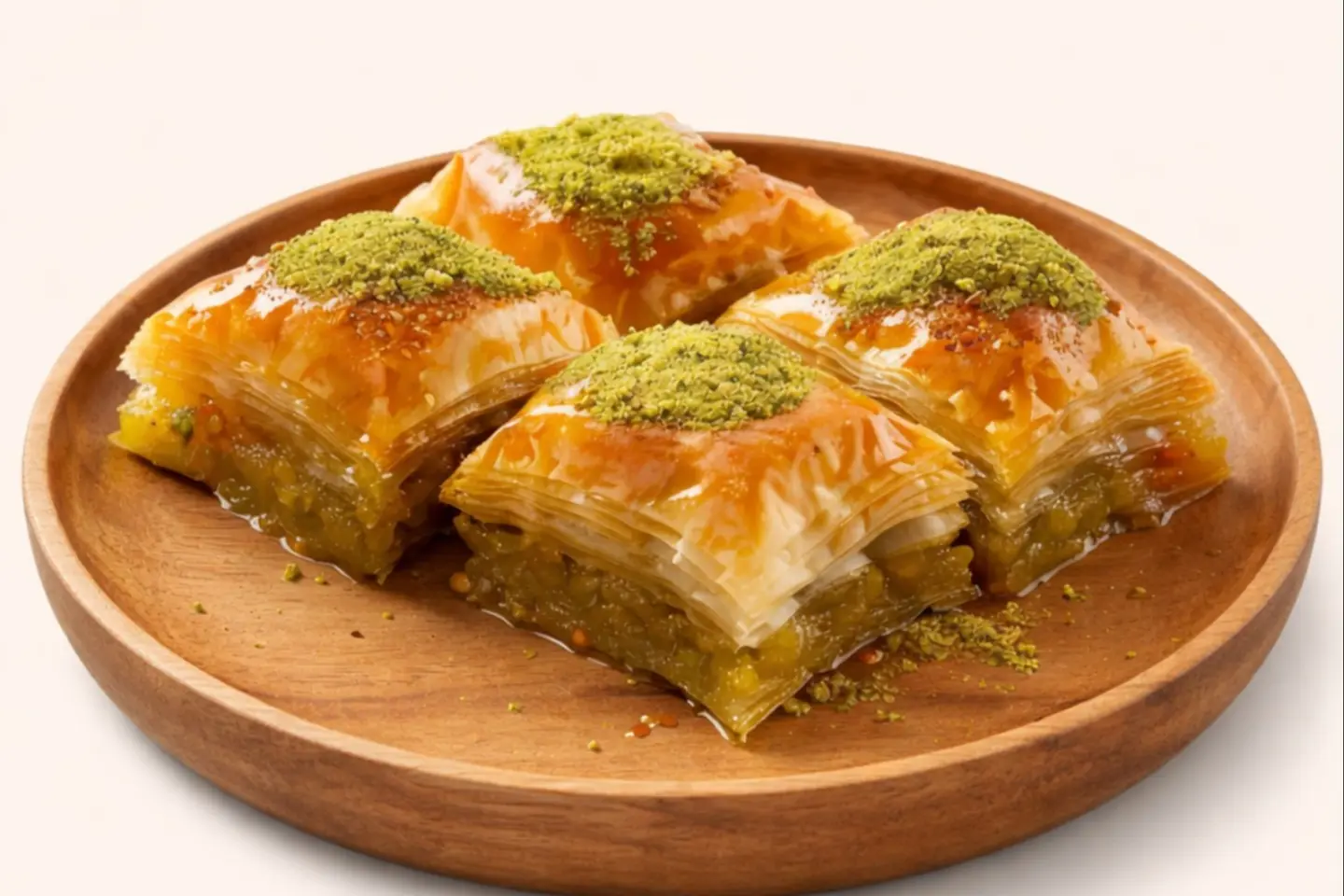 بقلاوه مربعات فستق - حجم وسط